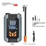 Portable Car Jump Starter with Air Compressor and USB Charger