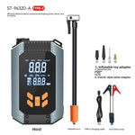 Portable Car Jump Starter with Air Compressor and USB Charger