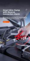Portable Car Jump Starter with Air Compressor and USB Charger